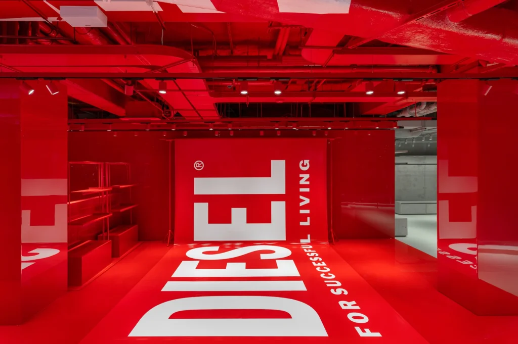 Ladenbau Diesel Flagshipstore Kurfürstendamm